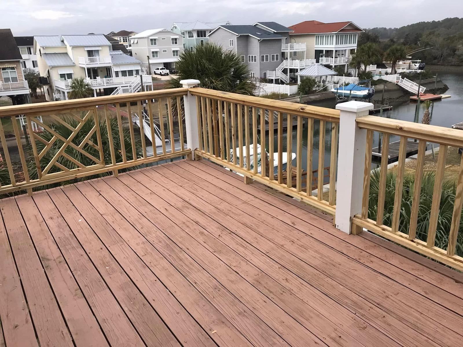professional deck building repair construction Brunswick NC Woodpecker LLC